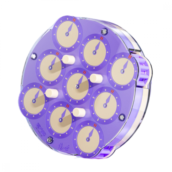 QiYi Magnetic Clock Lila
