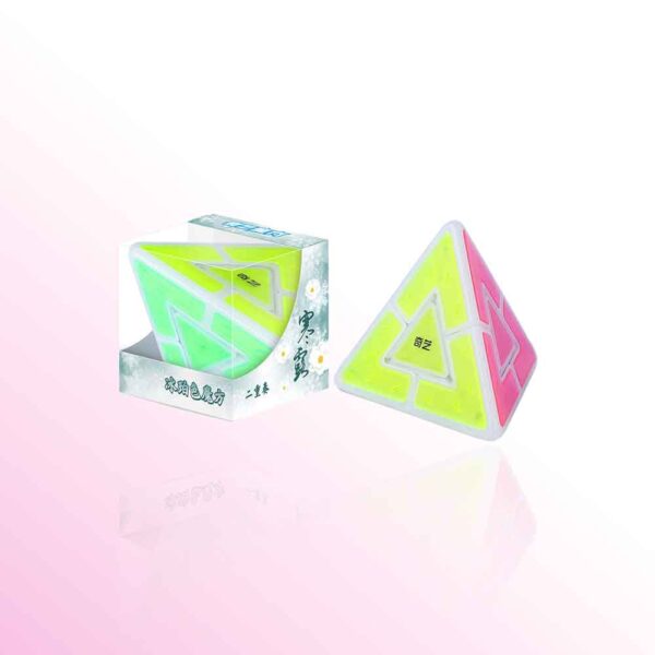QiYi Ice Amber Pyraminx Lite