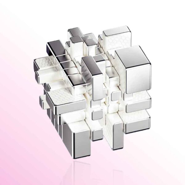 Galaxy 5x5 Magnetic Mirror Cube