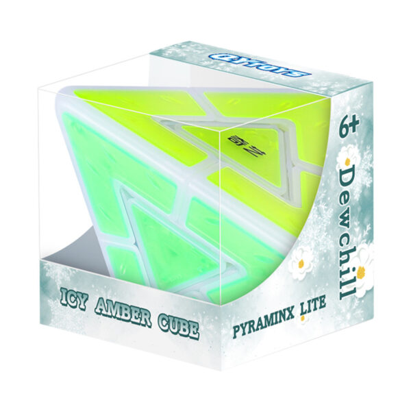 QiYi Ice Amber Pyraminx Lite