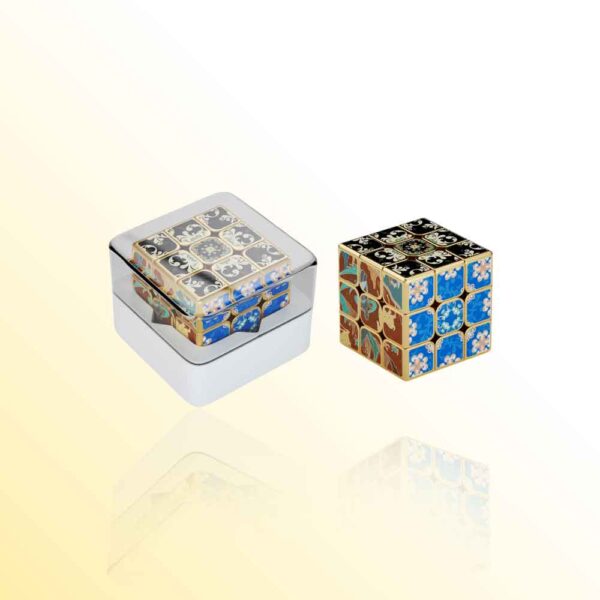 Golden Mogao-Caves Cube
