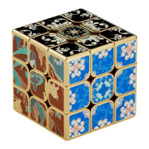Golden Mogao-Caves Cube