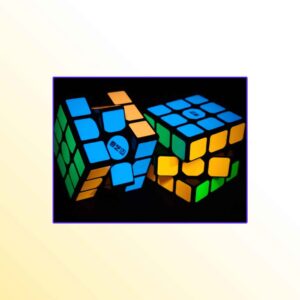 QiYi 3x3 stickers Fluorescentes