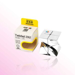 DianSheng Twisted 2x2 Metallic Silver